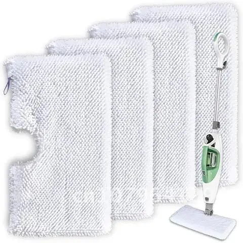 

1/2/3Pcs Steam Mop Pads Washable Microfiber Cleaning Steamer Replacement Pads for Shark Steam Mop