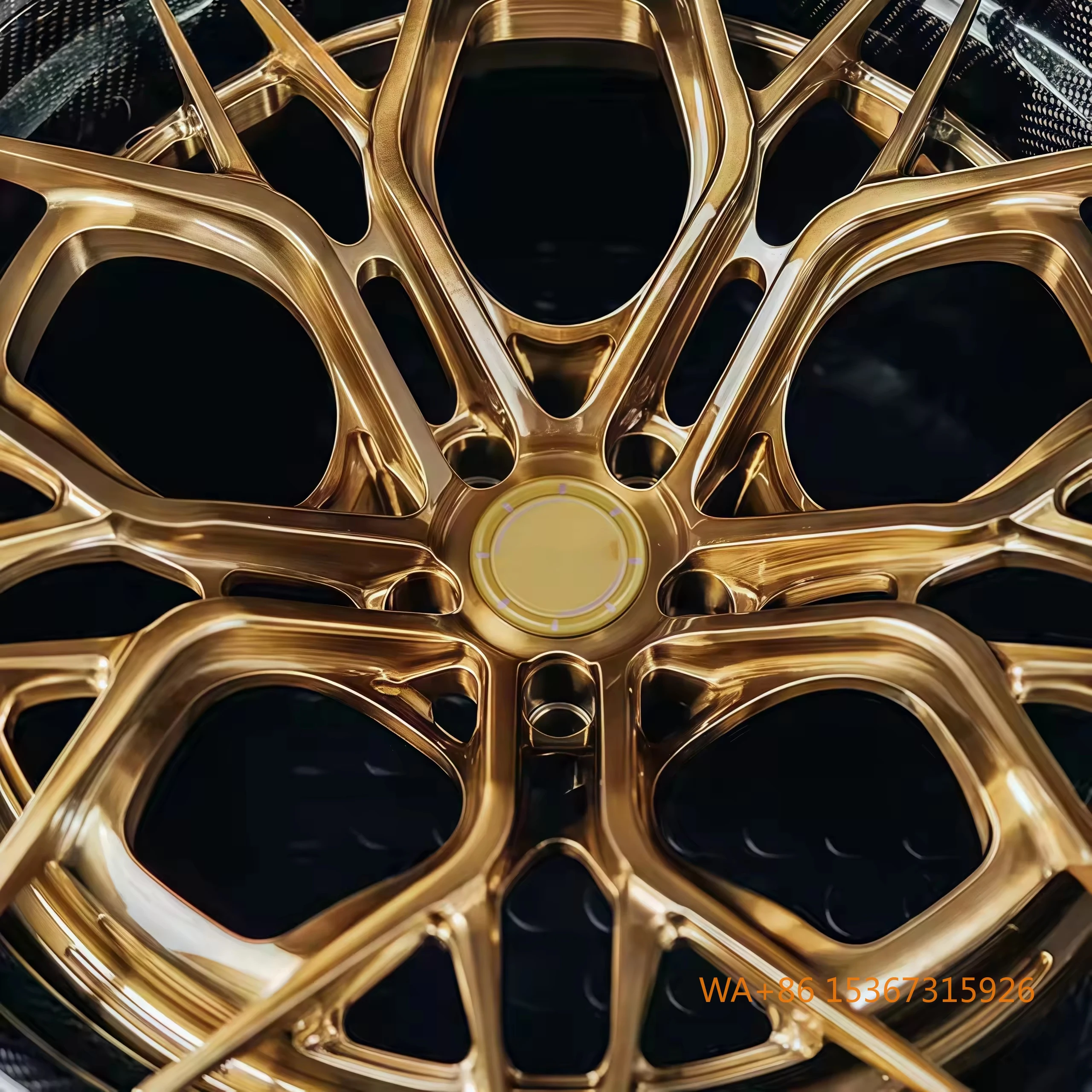 

XINLAI Forged Carbon Fiber 2-piece Custom 16 -26 Inch 5x130 5x114.3 5x112 Alloy Rim Concave Deep Dish Luxury Car Wheels