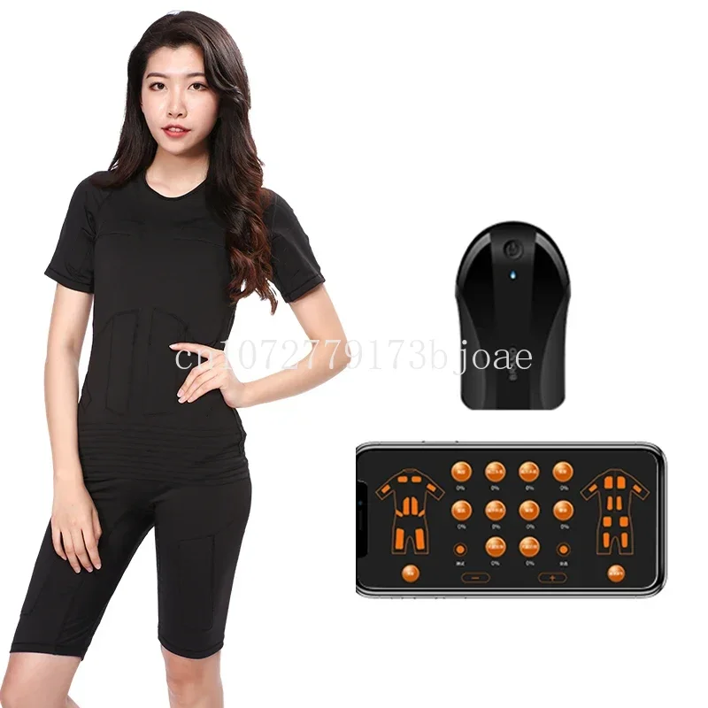 New Gymnasium Wireless Body-building Ems Exercise Machine Set Gym Wireless Body-building Machine Muscle Training Set Ems Set