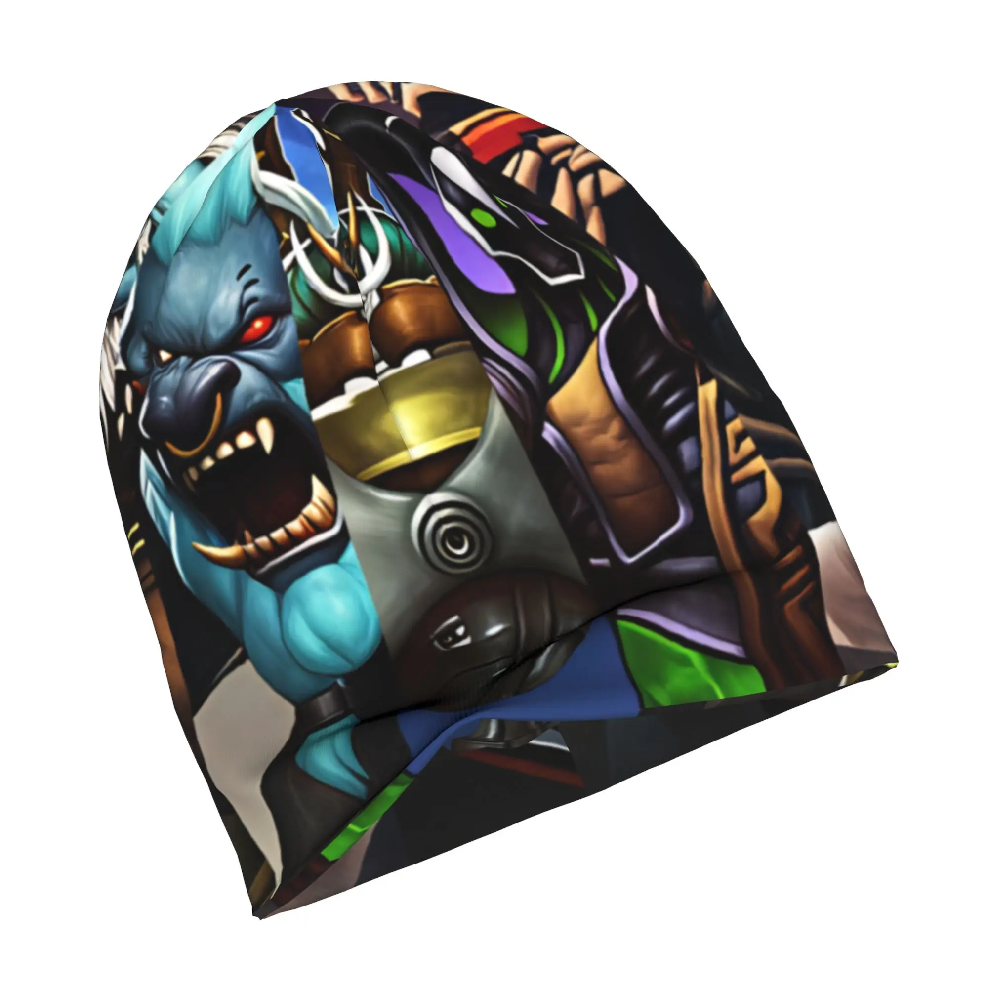 D-Dotas Nevermore Treant Protector Bonnet Hats  Fashion Knitting Hat For Autumn Winter Warm Juggernaut Skullies Beanies Caps