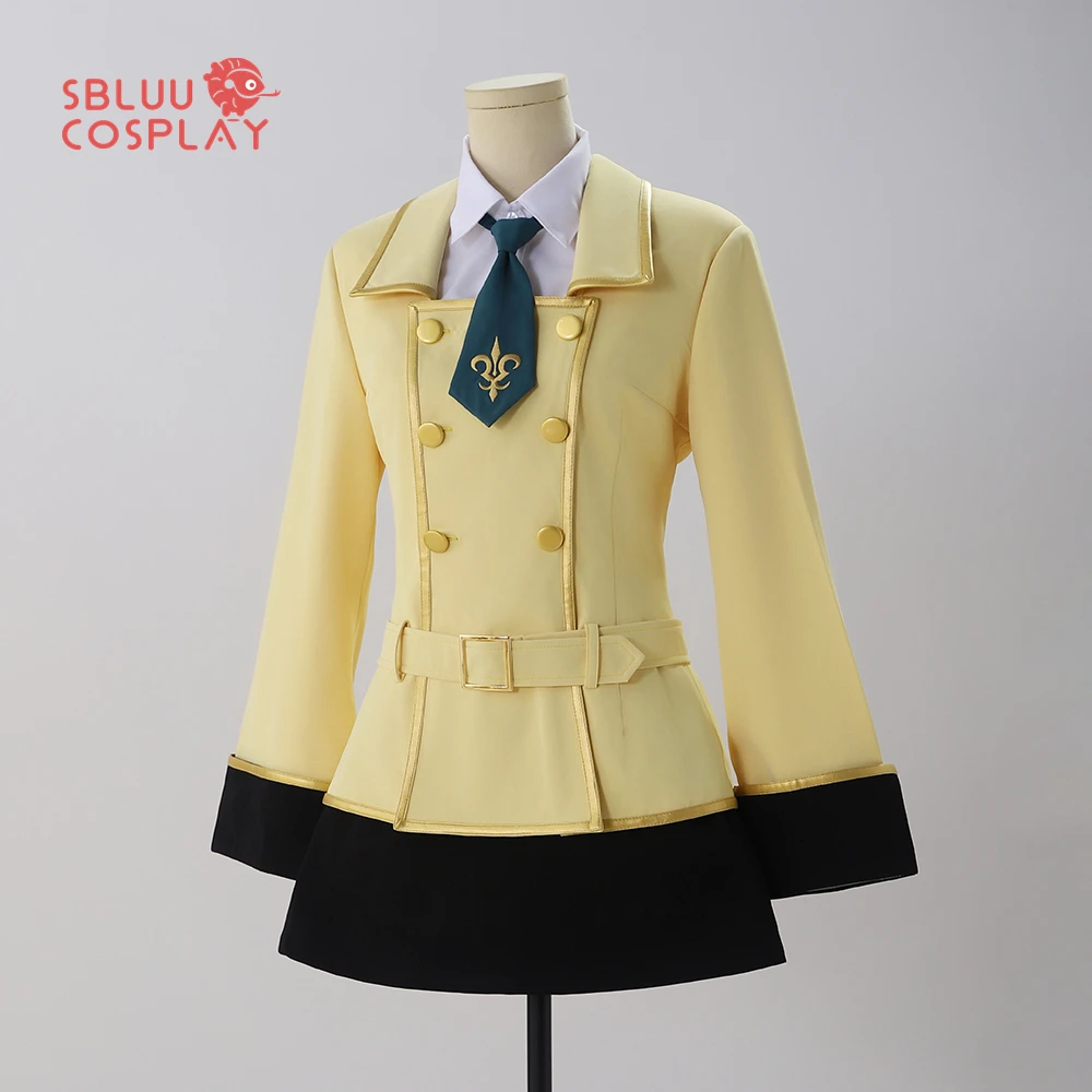 

SBluuCosplay Nunnally Kallen Milly Shirley CC Cosplay Ashford School Uniform Costume Embroidery R Quality Halloween Cosutme