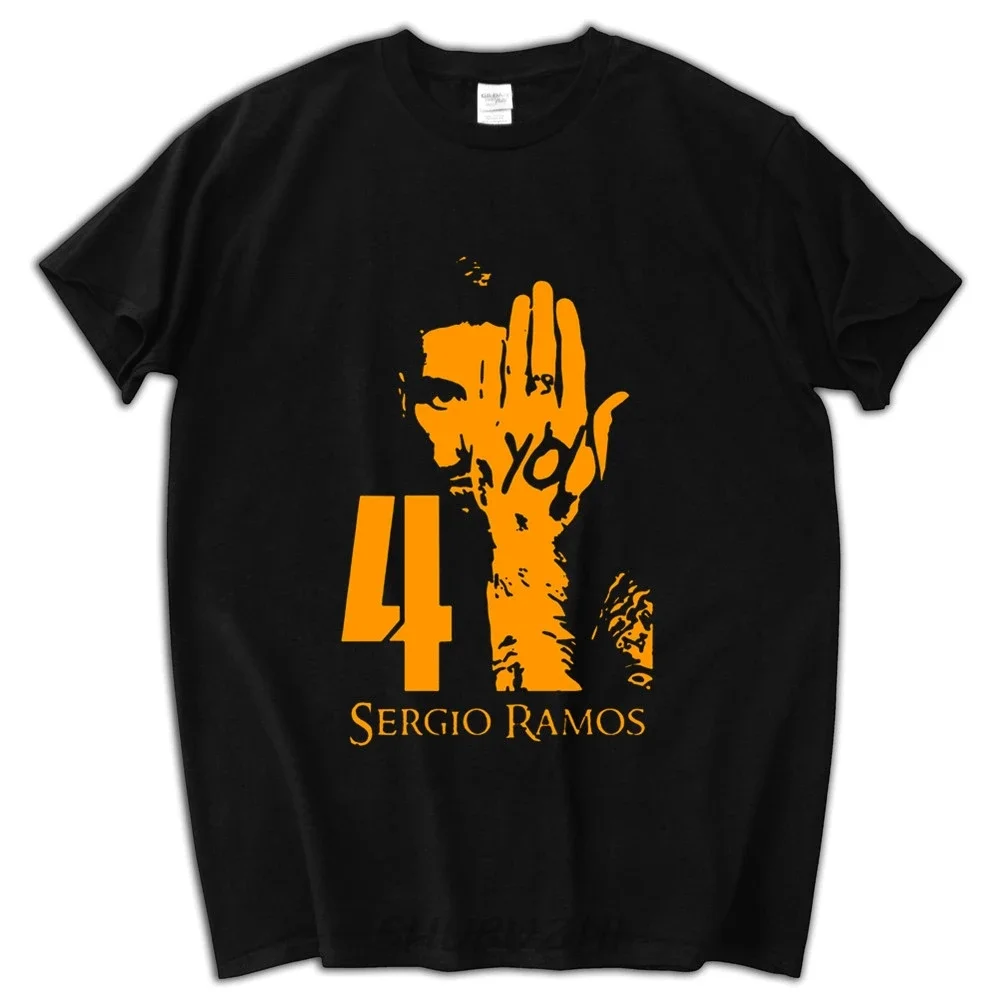 Summer New Men's 3d Print shubuzhi Cotton T-Shirt Sergio Ramos Printed T shirt Men Plus Size Tee Shirt