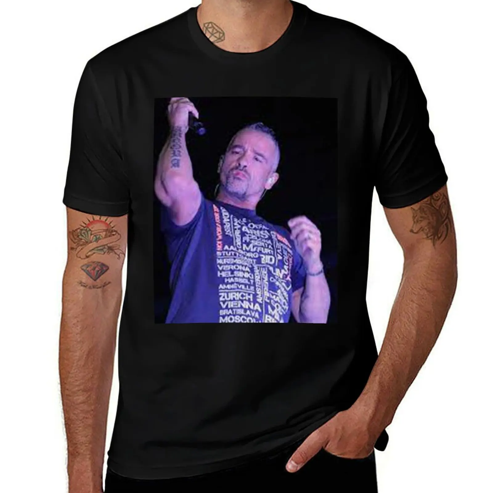 

Album Ramazzotti Eros - T-Shirt Casual Fashion Short Sleeve Cotton T-Shirt