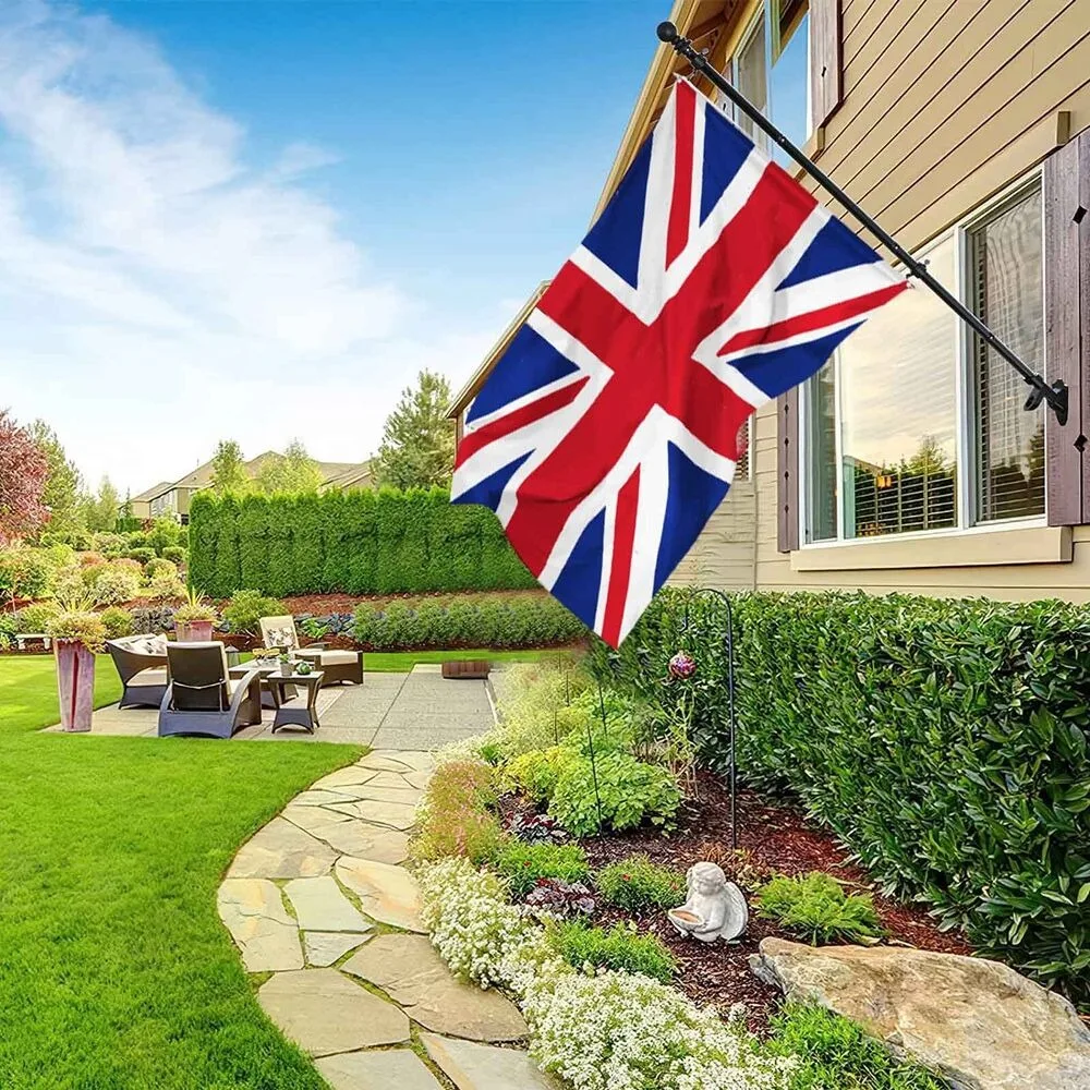 6Ft Stand Flagpole Collapsible Yard Banner Holder Wall Mounted Mount Telescopic Flag Pole Top House Wall Bracket Base