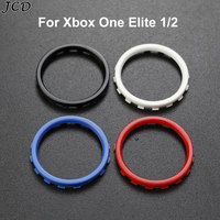 JCD 2pcs Custom Thumbstick Circle Accent Rings For Microsoft Xbox One Elite Series 1 2 Controller Repair Replacement