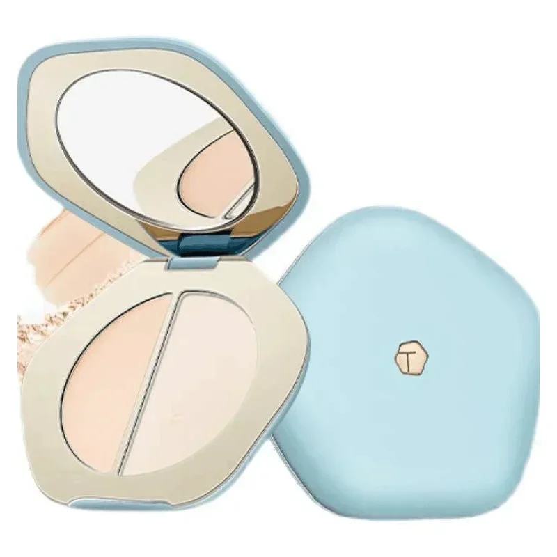 TIMAGE Master Soft Light Brighten 2 Texture Palette Dimensional Highlighter Cream Matte Powder Luxury Beauty Makeup Cosmetics