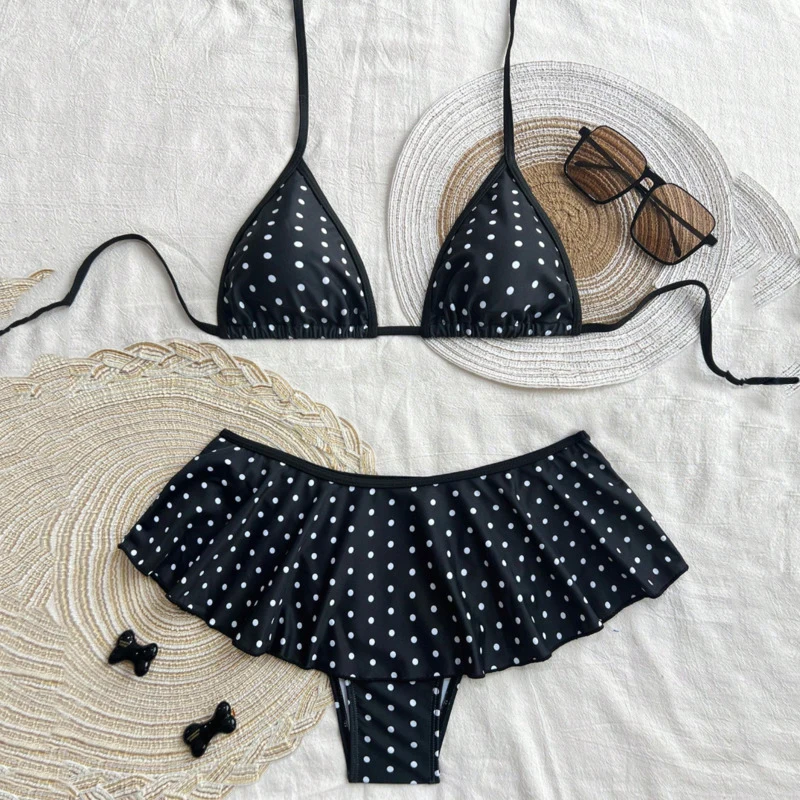 

Сексуальные бикини в горошек 2026, женские купальники, женский купальник для купания, купальные костюмы, бразильский комплект бикини, пляжная одежда, купальщица в бассейне