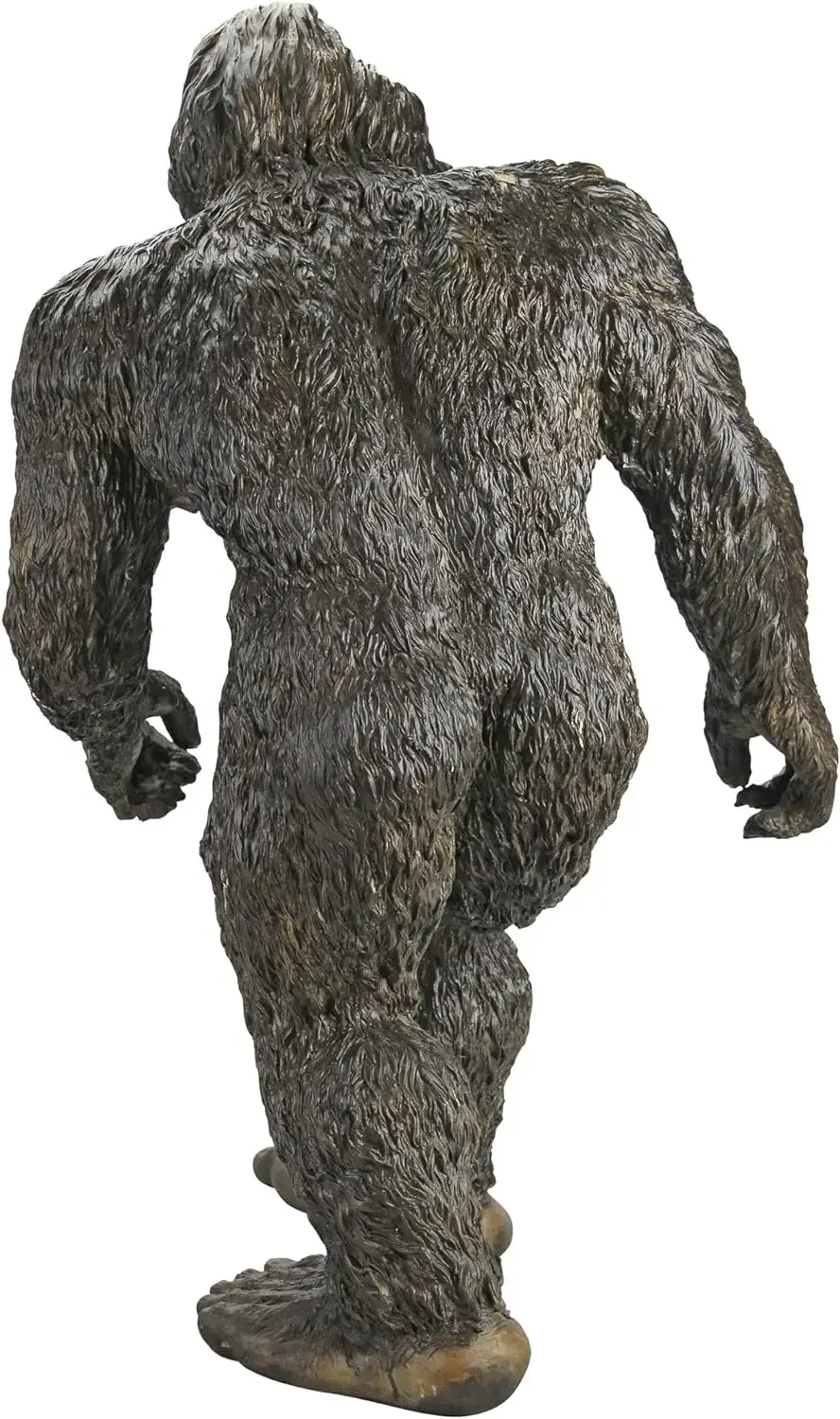 Imagem -05 - Bigfoot The Yeti Indoor And Outdoor Jardim Estátua Escultura Cryptic Grande 28 Polegadas de Altura Polyresin Handcast Brown Finish