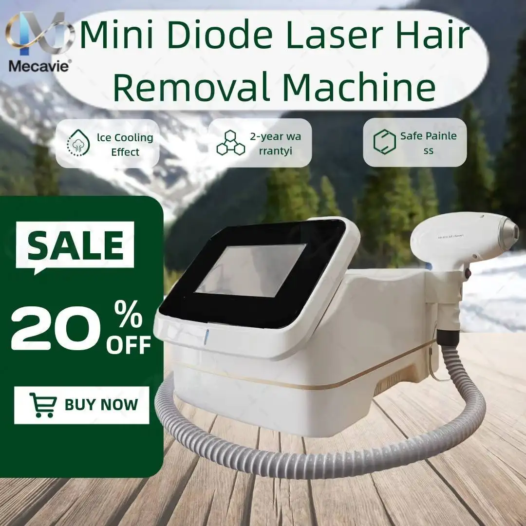 

‌2025 New 4Waves Mini Diode Laser Hair Removal Machine Ice Titanium 808nm 755nm 940nm 1064nm 4000W Permanent CE Certified‌