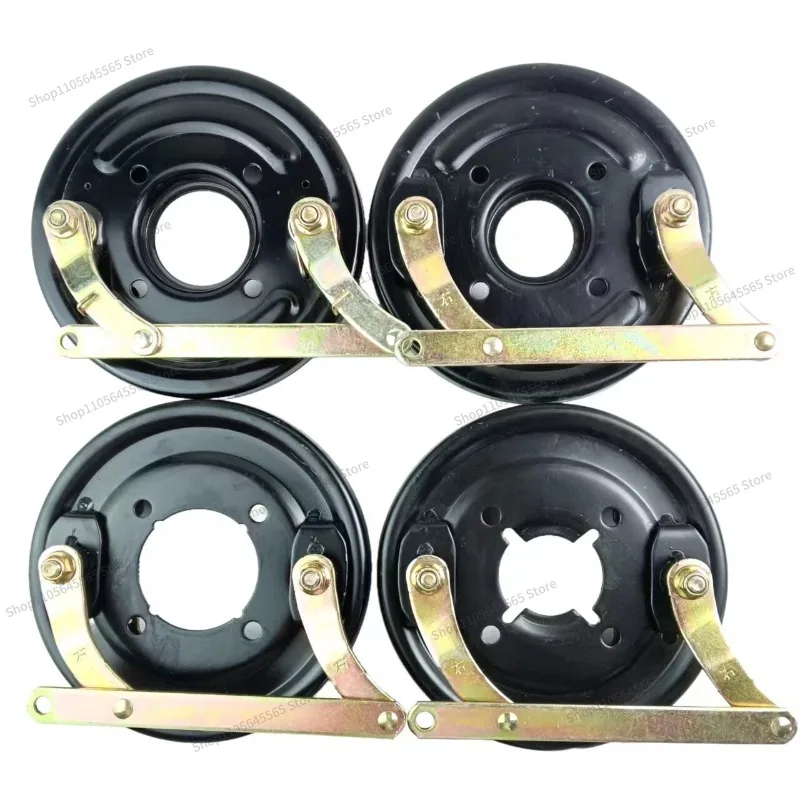 For Tricycle Double Linkage Double Rocker Arm Brake Assembly 160 Brake Disc Assembly Four Holes 6205 Bearing 6206