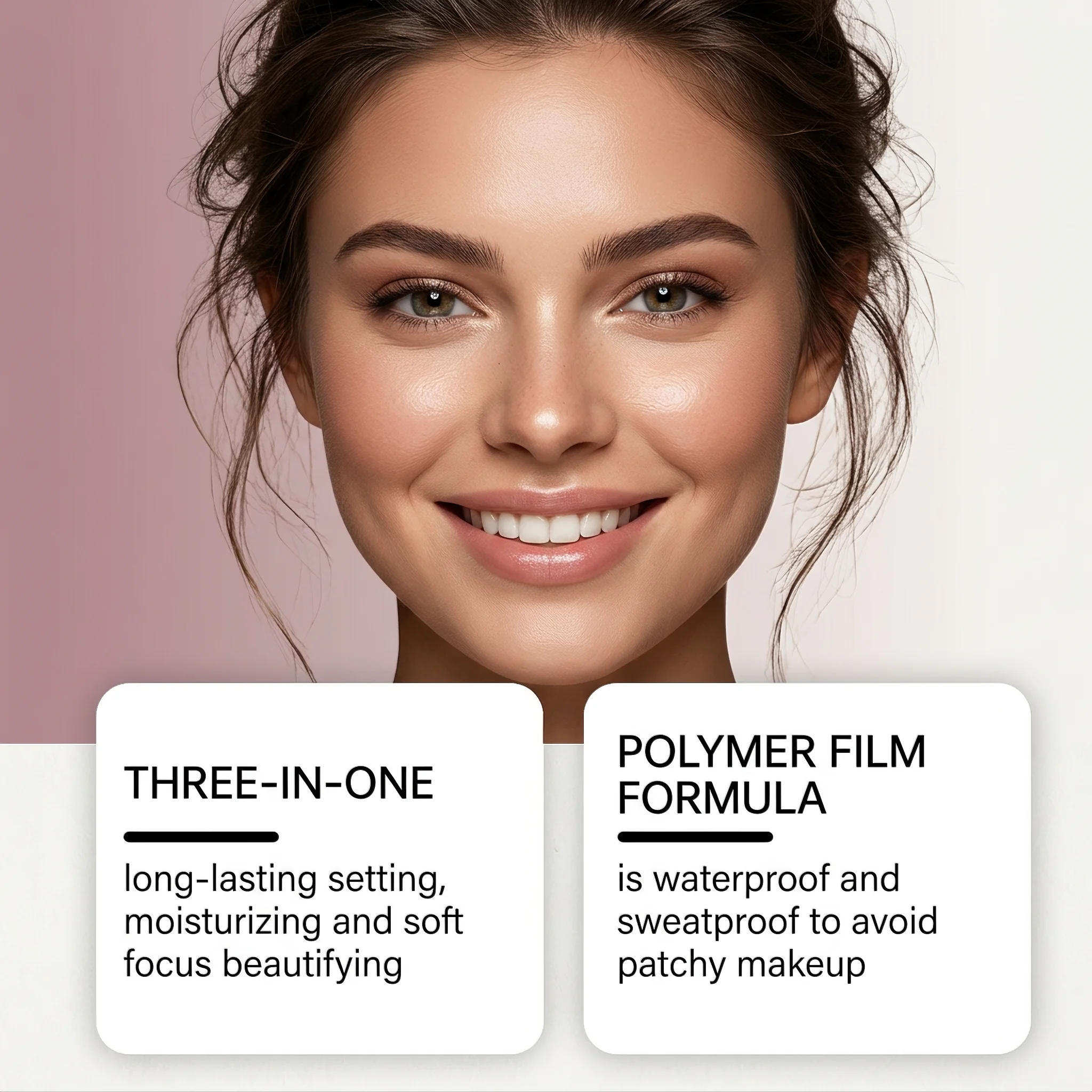 Makeup Setting Mist Long Wear Formula Resist Sweat Transfer For Daily Makeup Use Lock Foundation Finish Lightweight Face Spray
