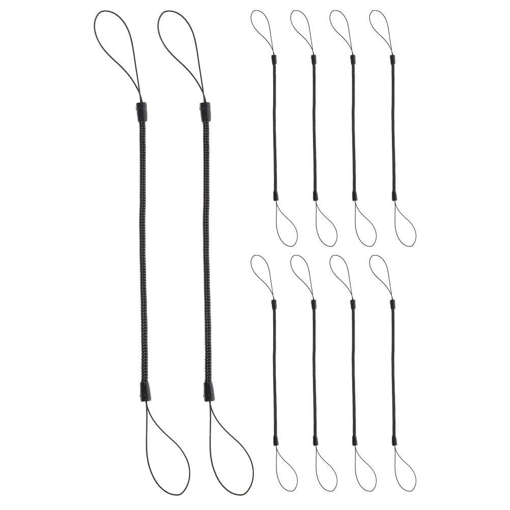 

10 Pcs Telephone Stylus Pen Lanyard 1350X350X350CM Plastic Strap Spring Rope for