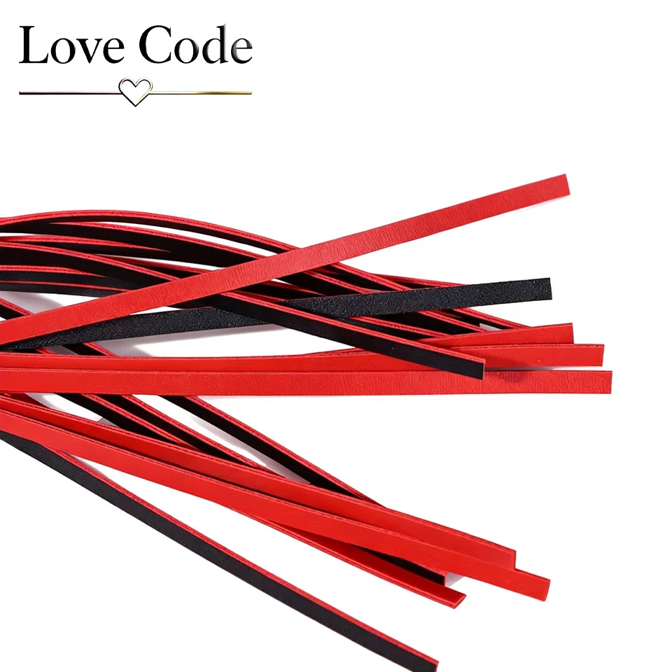 Erotic Slave Whip Leather Tassel Adult Games BDSM Bondage Sex Toys For Woman Harness Flogger Spanking Bondage Restraints Couples