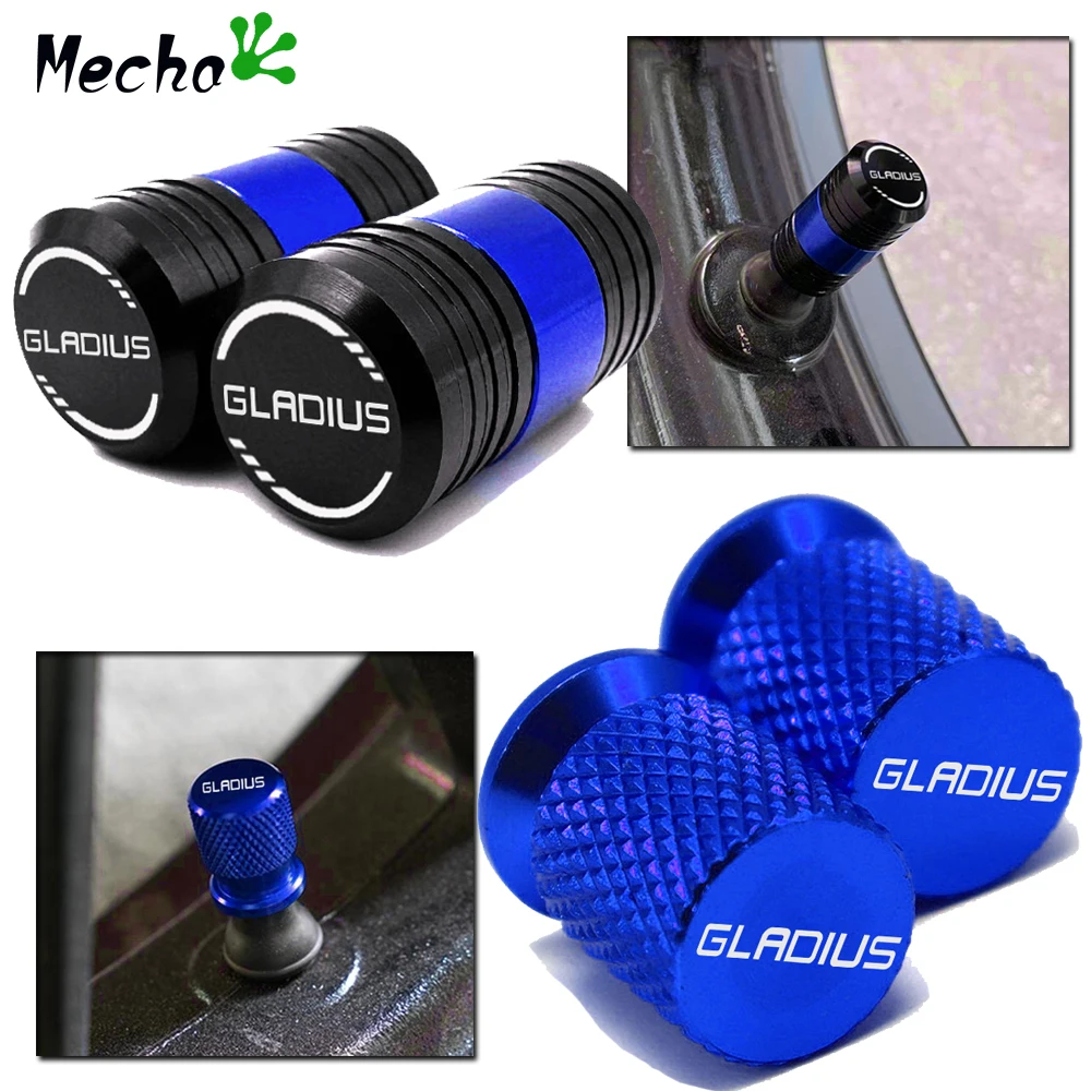 For SUZUKI SFV650 GLADIUS 2009-2016 2010 2011 2012 2013 2014 SFV 650 Motorcycle Accessories CNC Tire Valve Stem Air Caps Cover