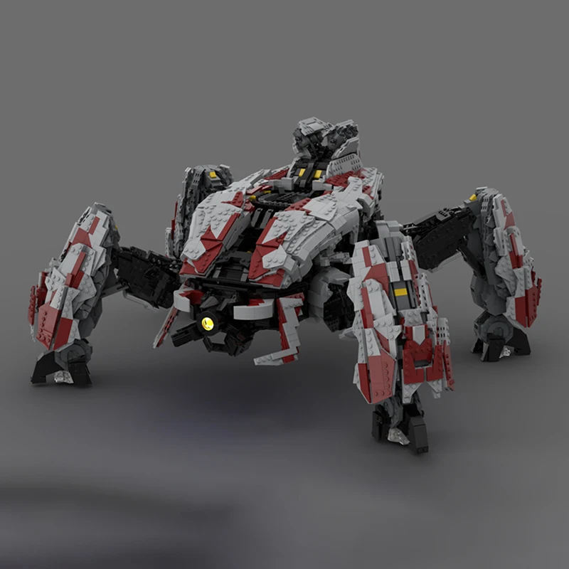 Popular Games Model MOC Building Bricks Four‑Legged Giant Mecha Modular Technology Gifts Holiday Assemble Children Toys Suit