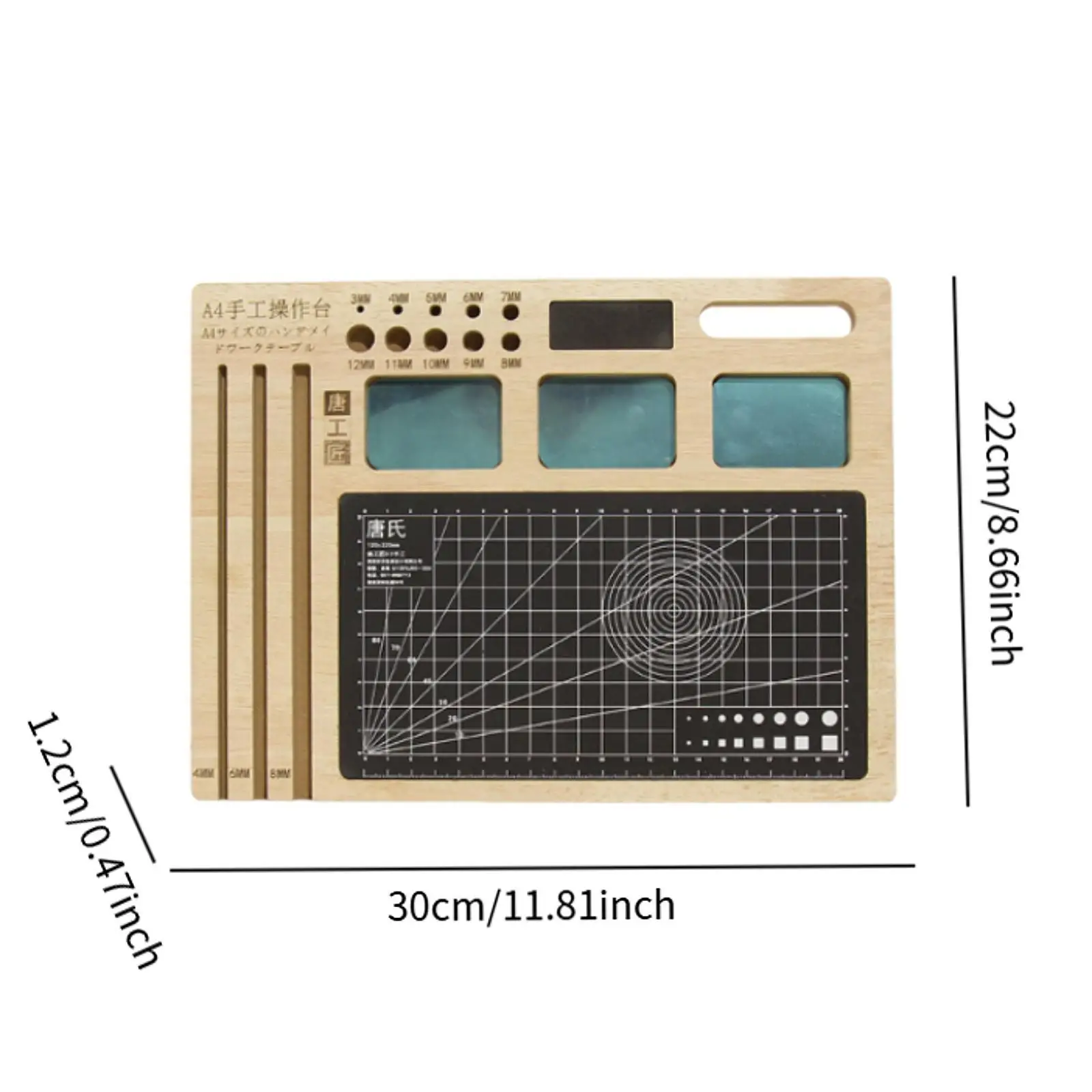 A5 A4 Cutting Mat Compact Model Building Mat for Hobby Scrapbooking Fabrics