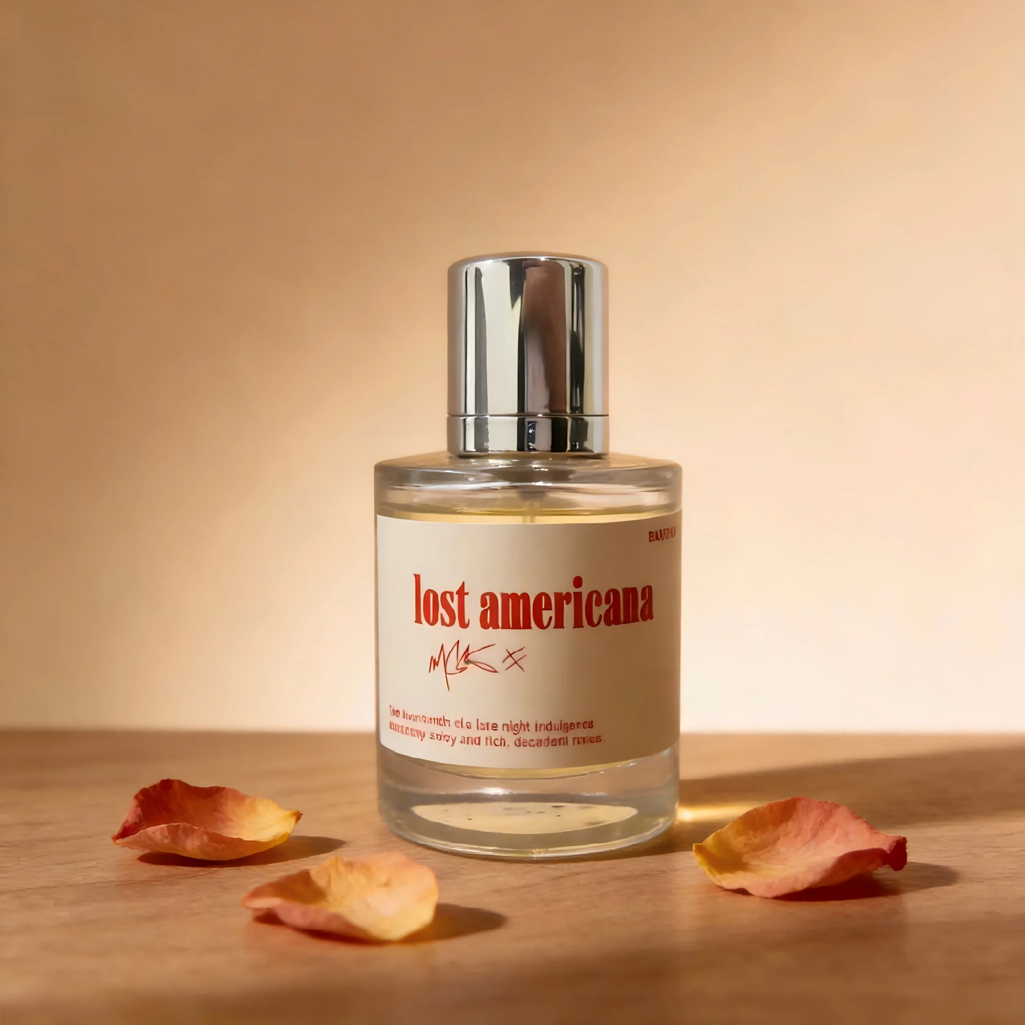 

Lost Americana Fragrance: Minimalist Clear Bottle, Premium Long-Lasting Aroma for All