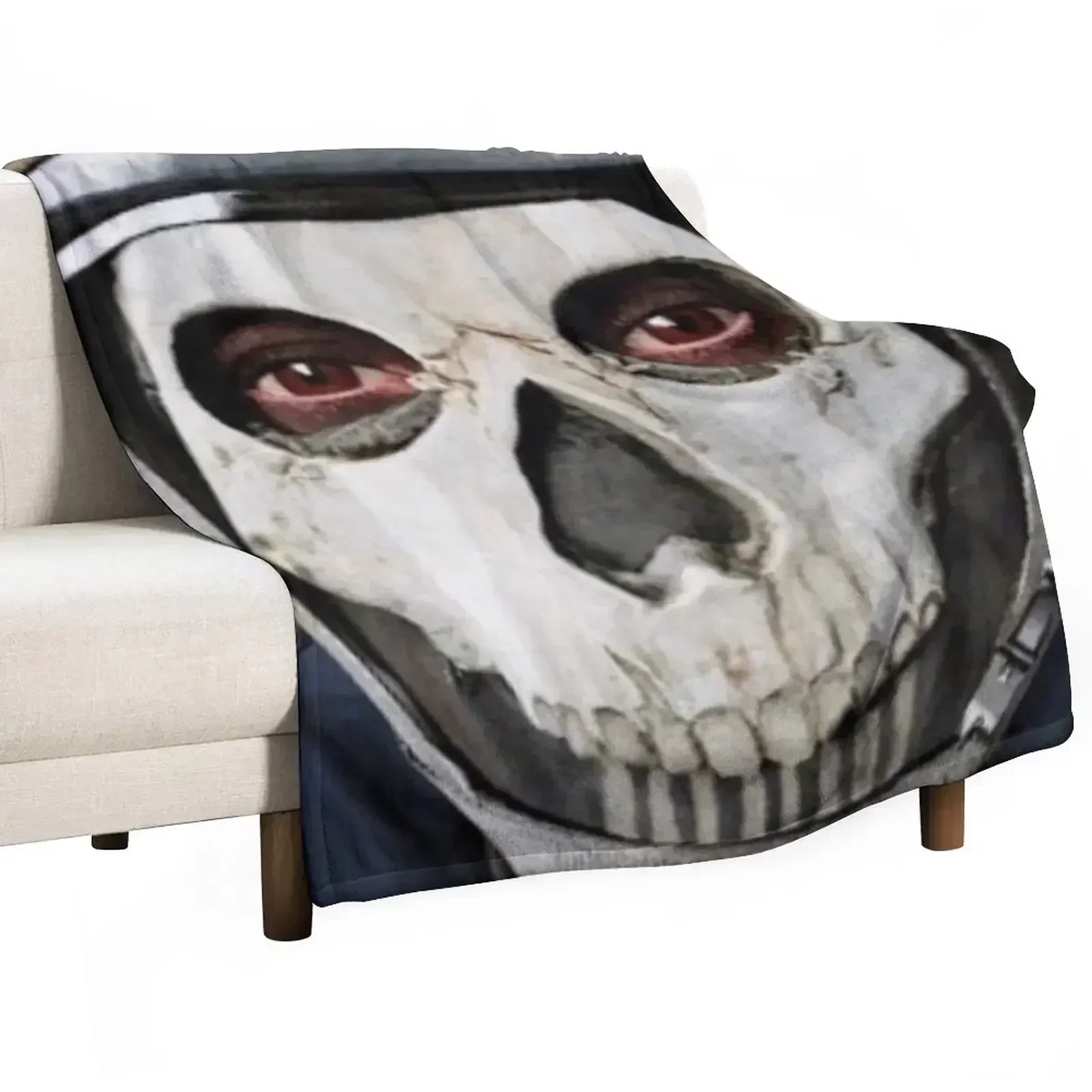 Silly Ghost COD Throw Blanket Blankets Sofas Of Decoration Thermals For Travel Flannel Blankets