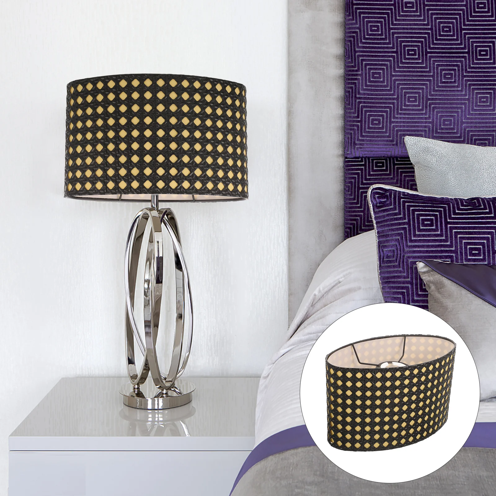 

Металлический полый овальный абажур, современный E27 E14, домашний декор, прочный, долговечный, металлический полый абажур