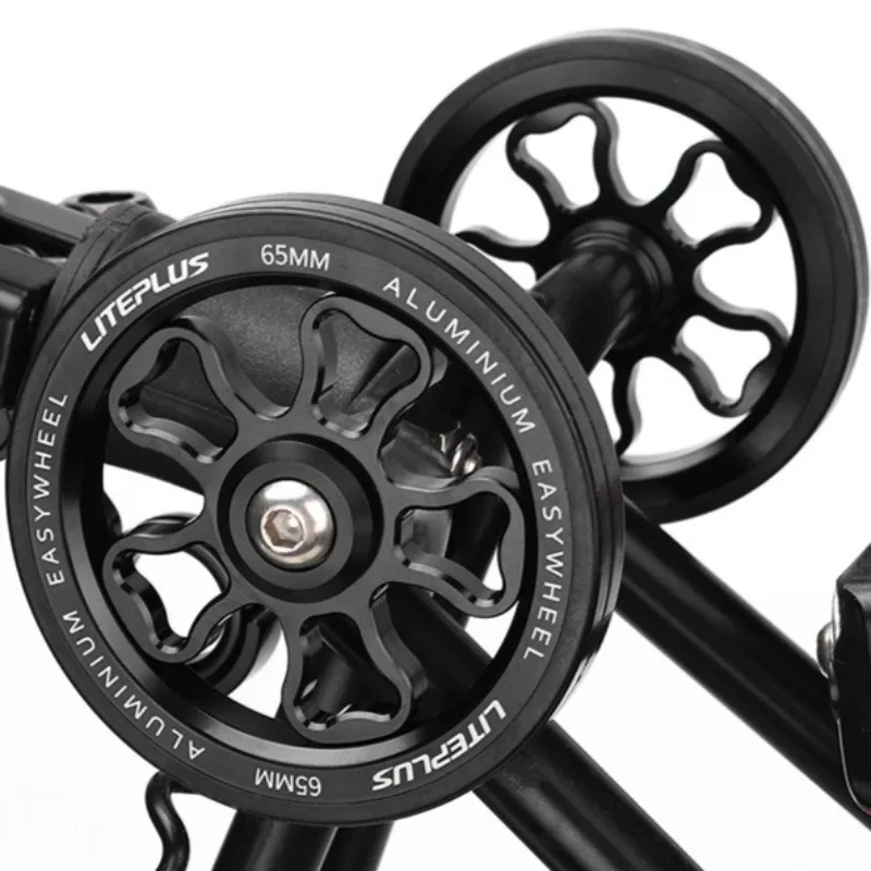 

Folding Bike Easy Wheels CNC Aluminum Alloy 70MM Wear-resistant Lightweight Push Bicycle Wheel Sealed Perin Bicycle Parts