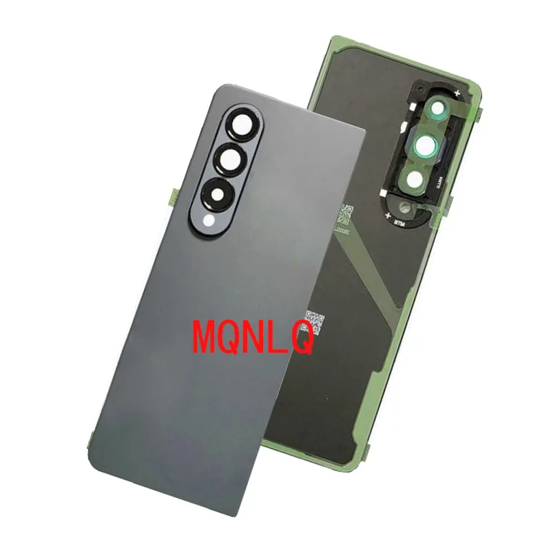 Back Rear door Housing Battery Cover Glass Door with Camera bezel lens Replacement for Samsung Galaxy Z Fold 4 F936 U N B/DS W