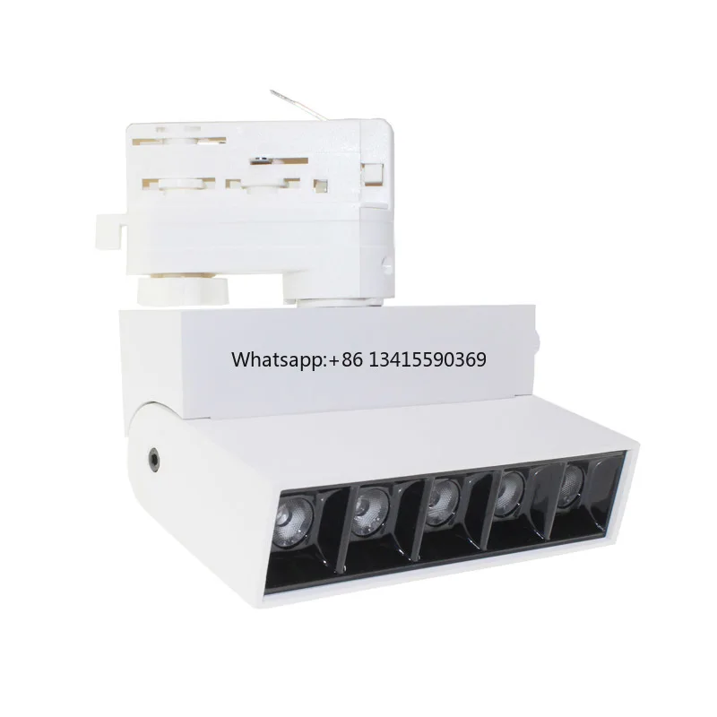

TL27F Linear Square 12W 20W Local Knob 0-10V DALI TRIAC 2.4G ZIGBEE CCT Adjustable Dimmable LED Track Light
