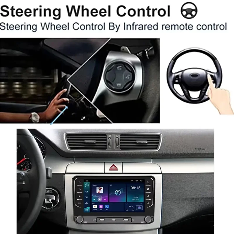 

Reliable-Android Car Auto Radio For Car Screen Multimedia Player GPS Wifi Carplay