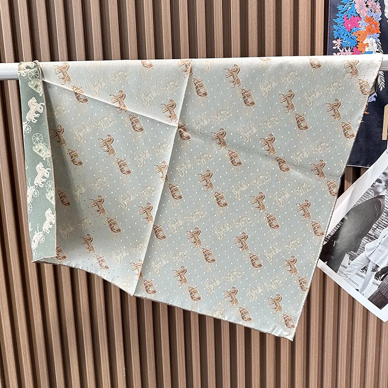 حك وشاح 65 سنتيمتر النساء ساحة الحرير عصابات الفاخرة مصمم هيمز توالت حواف شالات رئيس حقيبة اكسسوارات هدية الكريسماس #2