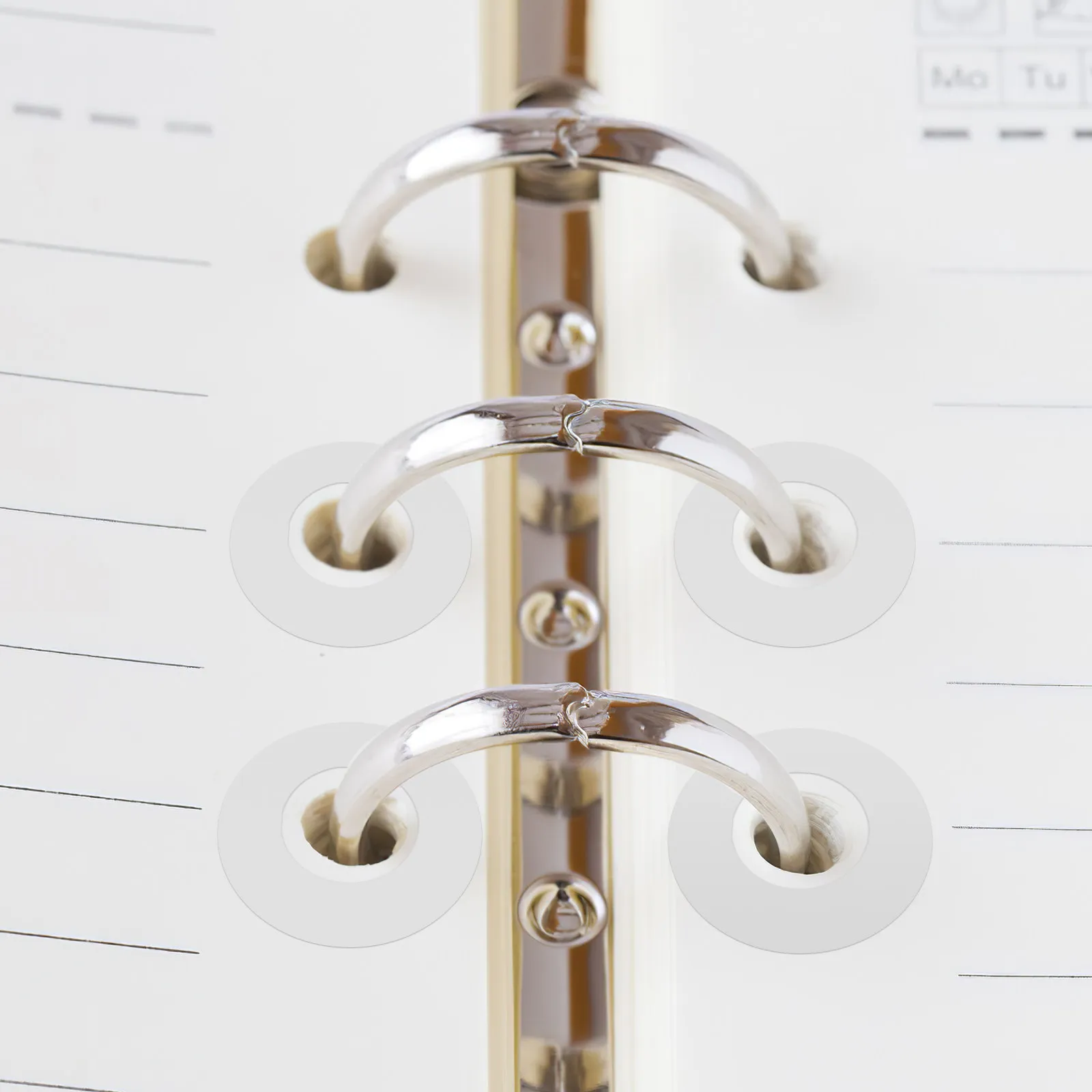 

2000Pcs Hole Reinforcement Labels Self Adhesive Paper Hole Punch Stickers for Loose Leaf Binder Planner Notebook Repair