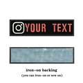 Rojo rosa - Aplicación termoadhesiva