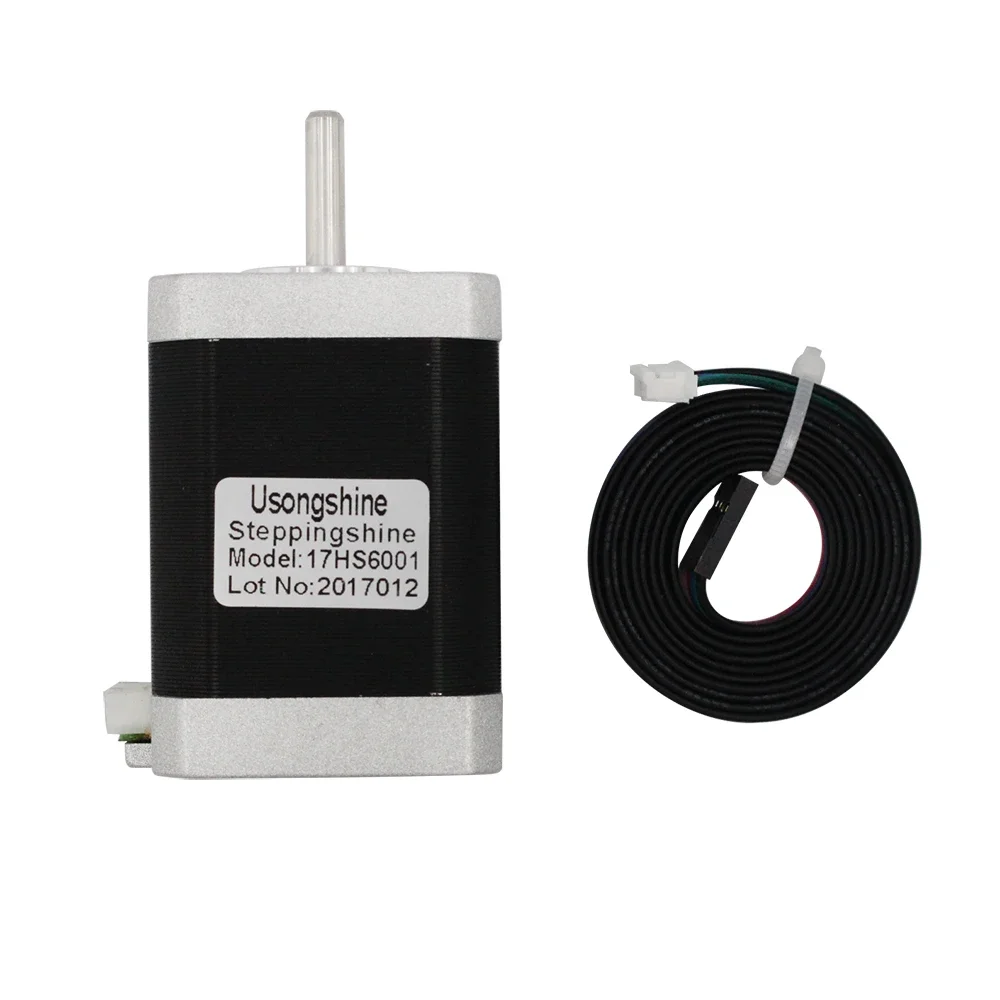 2-phase Hybrid Stepper Motor Nema17 Motor 60mm 0.7N.M 4-wire Nema 17 17HS6001S For 3D Printer Cnc Motor Instead Of 17HS6401S