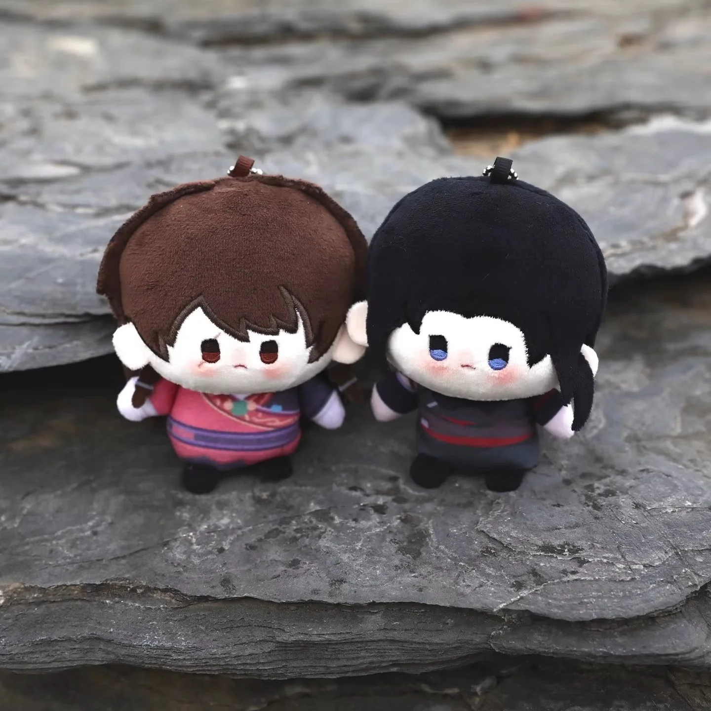ตุ๊กตาของแท้ใหม่ วาคุ ผลิตจาก The Legend Of Hei Bao ตุ๊กตาผ้าพลัฌ ลี่ ซิงหยุน จี รูซัว ตุ๊กตาผ้าพลัฌ พวงกุญแจ ตุ๊กตาหุ่นนิ้ว ของขวัญ