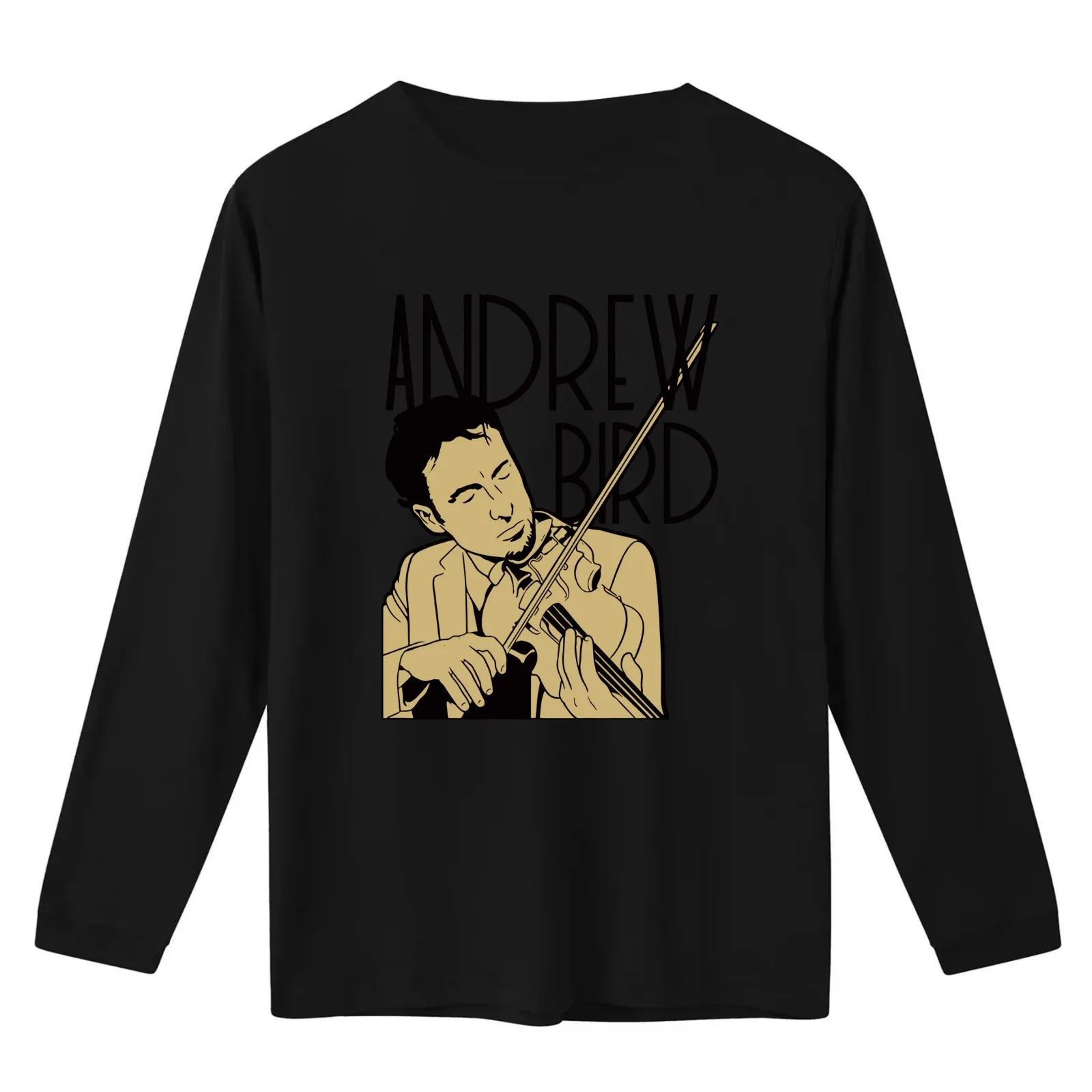 Andrew Bird T-Shirt Summer Casual Cotton Tee Oversized Streetwear Tops Vintage Graphic Print Loose Fit Short Sleeve