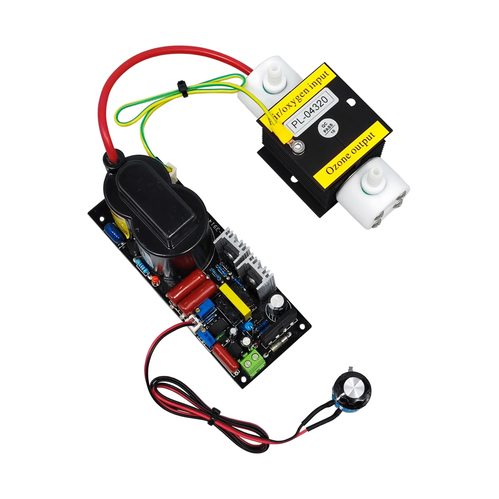 CE FCC ROHS 1 جرام/ساعة مجموعة مولدات الأوزون القابلة للتعديل ضمان لمدة عامين زيت الماء والهواء بالأوزون