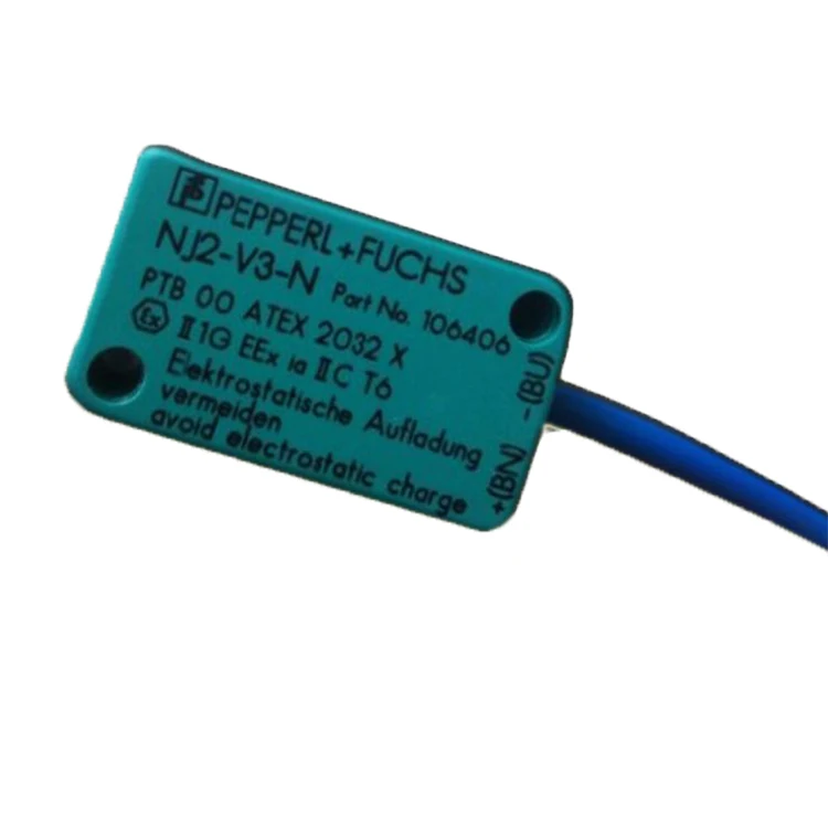 

NJ2-V3-N inductive sensor NAMUR output type rated working distance 2mm normally closed switch function new original