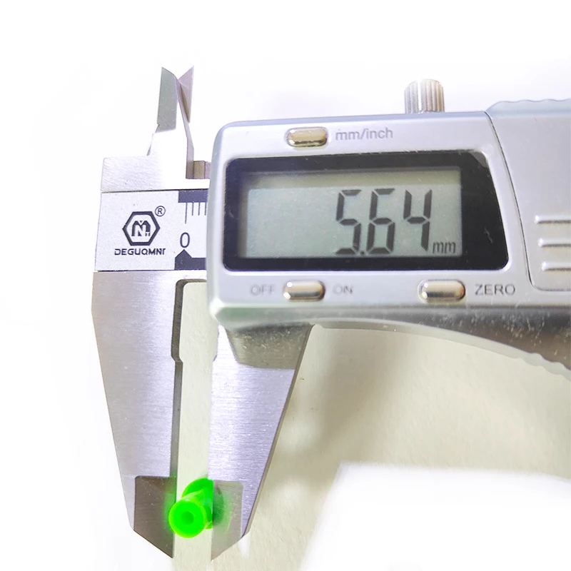 50/100 stücke kunststoff Flache Pfeil Nocken Für I. D 6,2mm O. D8mm Pfeil welle Bogenschießen Bogen Jagd – Detail 6