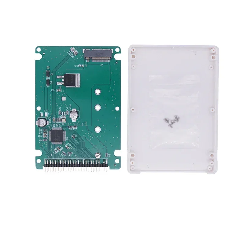 M.2 NGFF SATA SSD To 2.5 44Pin IDE SATA SSD Converter SATA Adapter Card IDE Convertor B Key Solid State Disk 2280 Enclosure