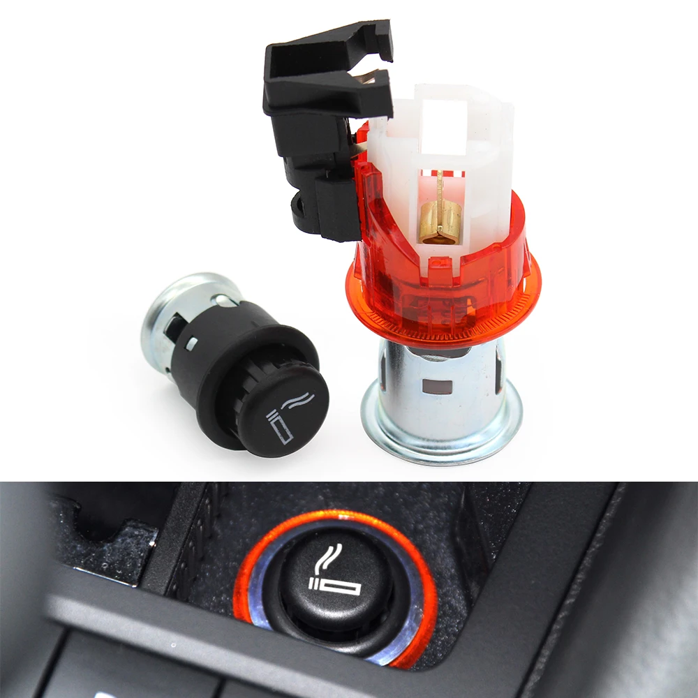 Car Cigarette Lighter Socket For VW Golf 4 5 6 MK6 Passat B5 B6 Polo Tiguan Jetta Caddy Santana Sagitar L1J0919309 L1JD919341