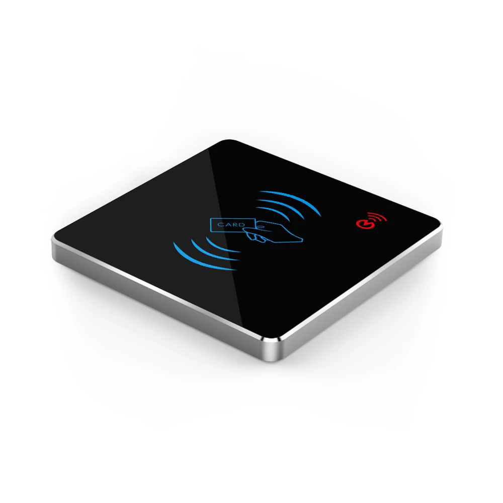 Imagem -01 - Metal Ultra-fino Toque Leitor de Cartão Nfc Controle Independente Rfid Wigan 2666 Personalizado id Leitor de Cartão Iot Dispositivos metal ultra fino toque leitor de cartao nfc controle independente rfid wigan 2666 personalizado id leitor de cartao iot dispositivos 01