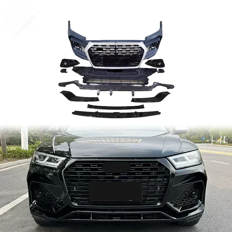 

High Performance ABS Body Kit For Audi Q5 upgrade RSQ5 Front Bumper Front Lip Car Body Kit