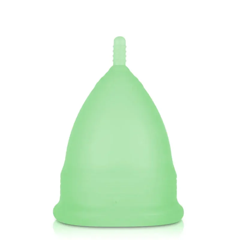 1PC Medical Grade Silicone Menstrual Cup Colorful Menstrual Cup Feminine Hygiene Anti Side Leakage Menstrual Cup for Women