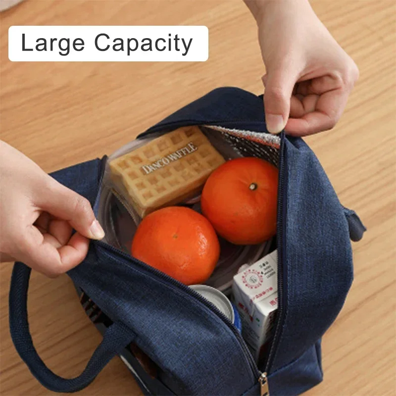 Borsa termica portatile confezione di ghiaccio scatola per il pranzo pacchetto isolante borsa termica per Picnic per alimenti borsa per donna borsa