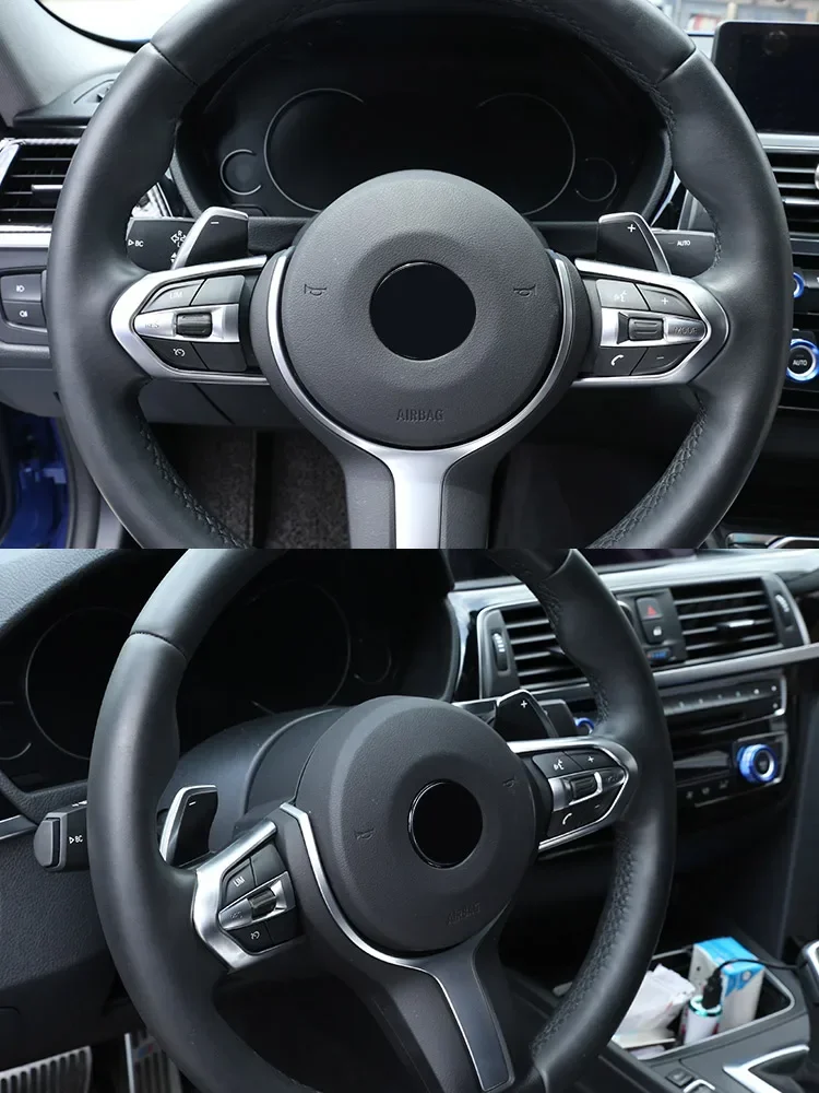 Für BMW F20 F21 F22 F23 F30 F32 F33 F34 F36 F39 F15 F16 F80 F85 F86 Auto-Lenkrad-Tastenaufkleber M-Sport Autozubehör – Detail 6