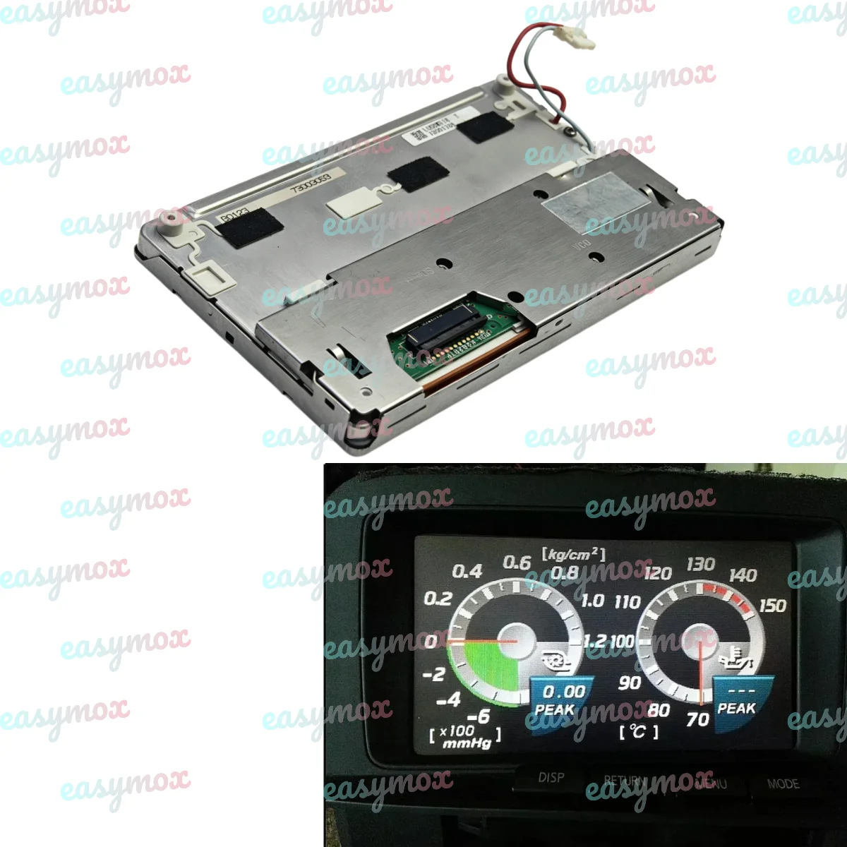 5.8 Inch LCD Panel for Nissan Skyline R34 GTR S1 MFD Multi-Function Display Repair Screen