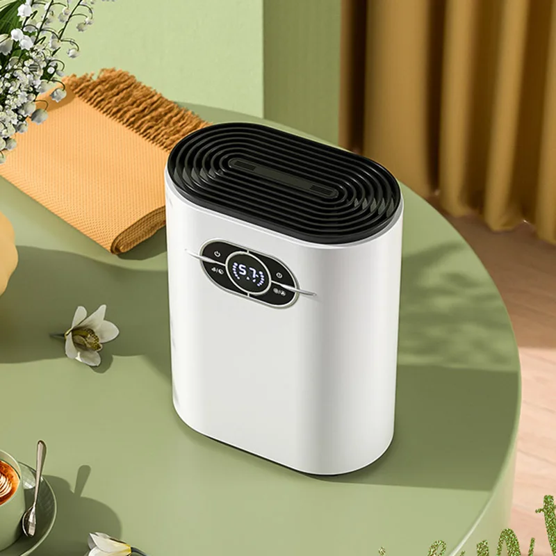 1200Ml สำหรับเครื่องลดความชื้น Home Deshumidificador Mini Air Purifie Semiconductor ห้องนอนรีโมทคอนโทรล Intelligence Dampproof