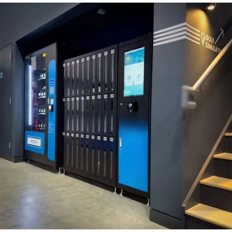Paddle Tennis  Racket Rental Locker Vending Machines Intelligent Golf club rental cabinet