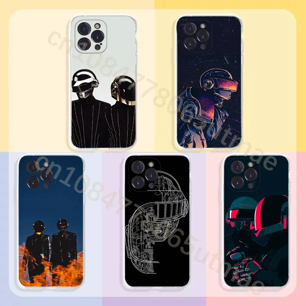 

Daft Punk Phone Case For iPhone17,16,15,14,13,12,11,Pro,Xs,Max,Mini,Plus Antislip Shockproof Hard