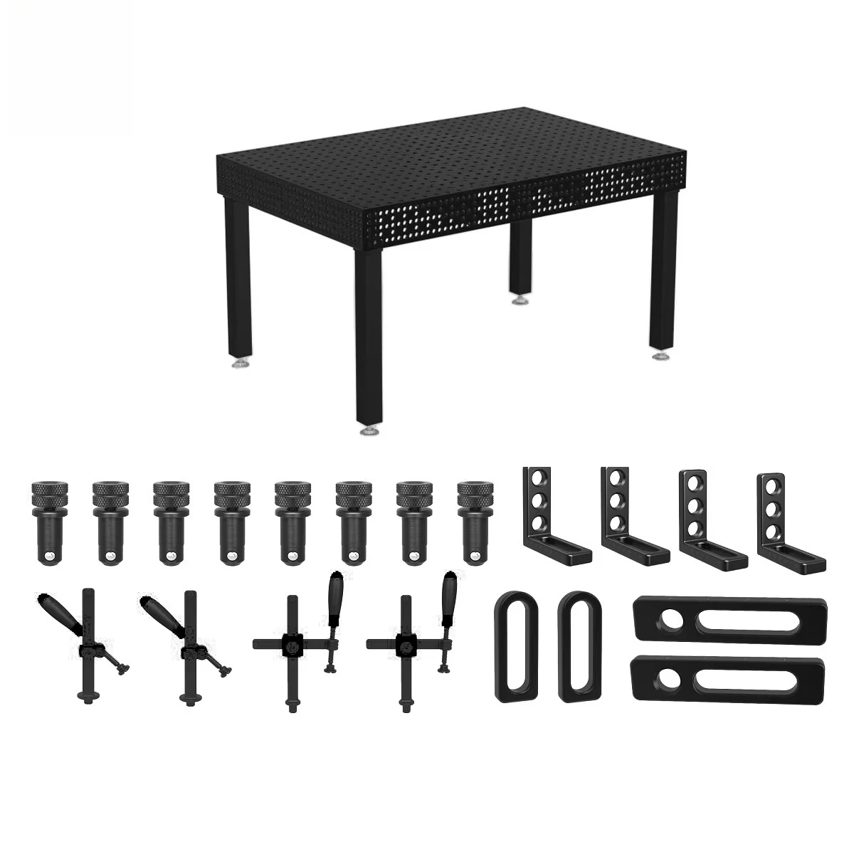 

High Quality High Precision Cast Iron/Steel/DIN ST52-3 Material 3D Welding Table with Fixture New 1 Year Warranty