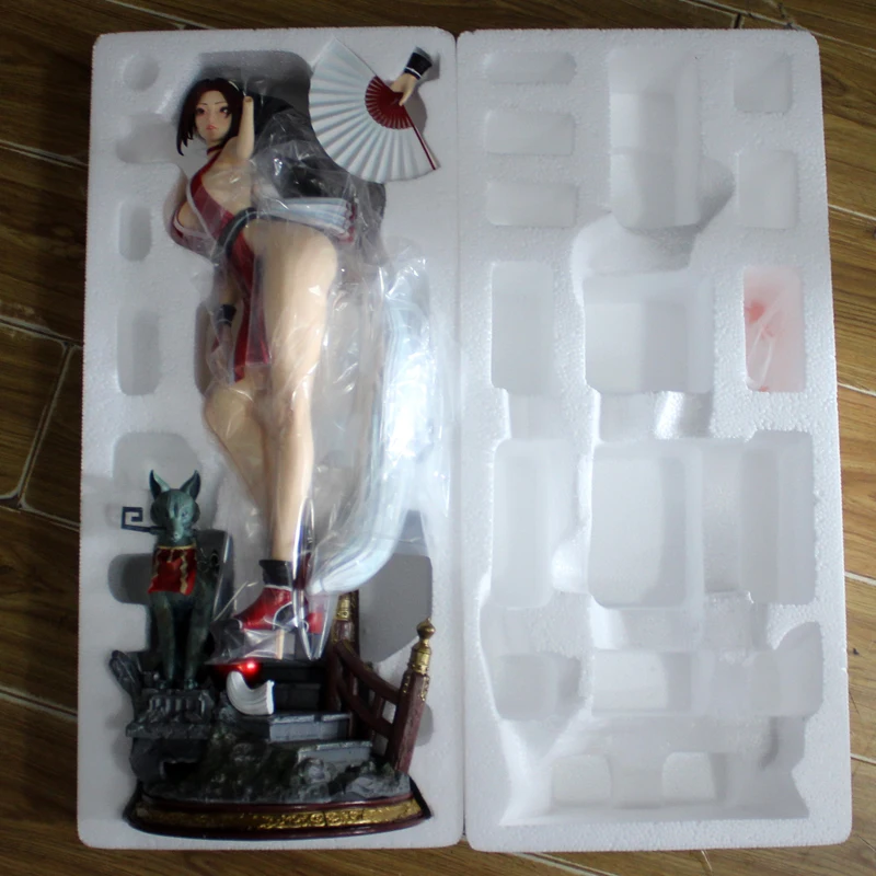 Mai Shiranui PVC Figura para Decoração do Quarto, Estátua Estatueta, Coleção Modelo Boneca, THEXINGODDIGHTERS Figuras, Presentes Sexy Brinquedos