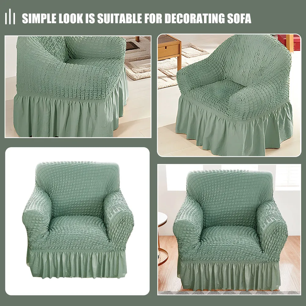 Premium Polyester Polyurethane Recliner Sofa Cover Stretch Slipcover for Home Office Hotel Decorative Protective Recliner